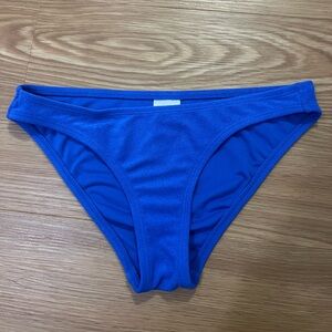 blue bathingsuit bottom